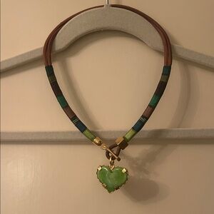 Colorful Heart Pendant Necklace